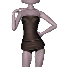 Holiday Tube Dress Toggle 1 Belt