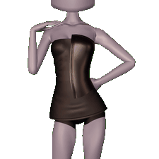 Holiday Tube Dress Toggle 1 Layer