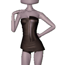 Holiday Tube Dress Toggle 2 Layer