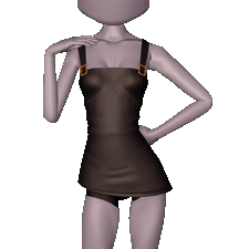 Holiday Tube Dress Toggle 2 Shoulder Straps