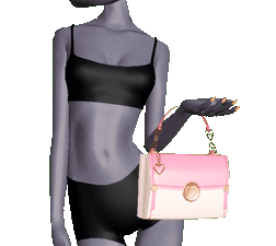 Heart Pink Purse Toggle 1